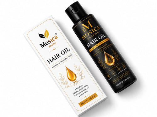 MOSICA Herbal Hair Oil – Natural Hair Growth & Hair Fall Care Oil