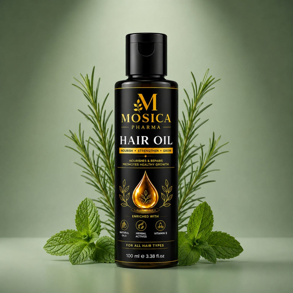 MOSICA Herbal Hair Oil – Natural Hair Growth & Hair Fall Care Oil